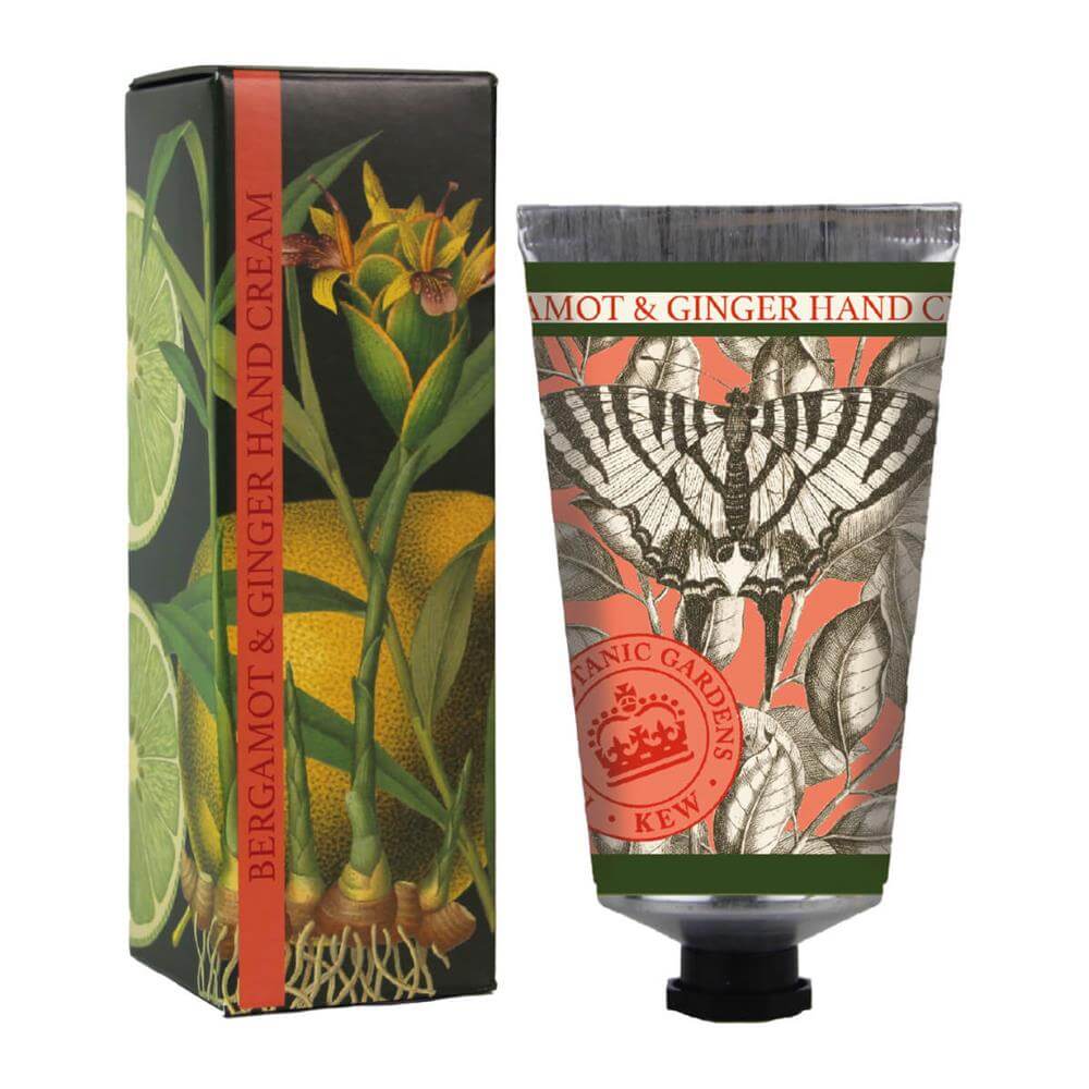 The English Soap Company Kew Gardens Hand Cream 75ml Bergamot & Ginger